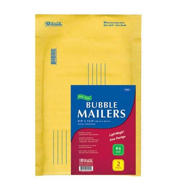 Bazic Products Bazic 9.5-inch X 13.5-inch #4 Self-Seal Bubble Mailers, 48PK 5004